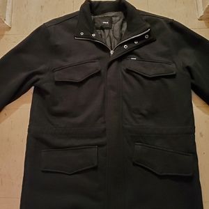 Mens  Hurley heavy duty coat